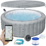 Bestway Spa na napuhavanje lay-z bali grey za 6 osoba 6001n | shoptok.hr