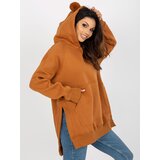 City Donna Sweatshirt-EM-BL-728.08-light brown | Shoptok.si