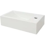  Umivaonik s Otvorom za Slavinu Keramički Bijeli 46x25 5x12 cm | shoptok.hr