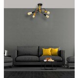  Plafonski luster OXFORD 4xE27/15W/230V crna/žuta | Eponuda.com