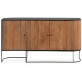MOME Komoda iz masivnega manga v naravni barvi 165x90x40 cm Curve – | Shoptok.si