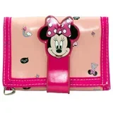 minnie mouse novčanik na preklop boja breskve i ružičasta boja 13x8x26cm