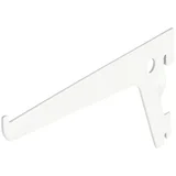 Regalni nosilec (Dolžina: 15 cm, Nosilnost: 55 kg, Bela)