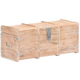  Skrinja za shranjevanje 90x40x40 cm trden akacijev les | Shoptok.si