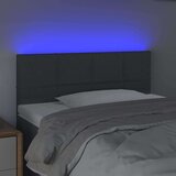  Uzglavlje tamnosivo 90x5x78/88 cm od tkanine | shoptok.hr