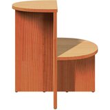  Kava Stol Vosak smeđa 50 x 40 x 50 cm Masivna borovina | Eponuda.com