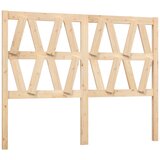 Maison Chic posteljno vzglavje - vzglavna omarica - nočna omarica 141x4x100 cm trdna borovina, (21704790) Cene