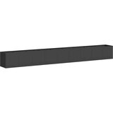 Maison Chic Cvetlični Lonec - Cvetlično korito Black 360x40x40 cm Hladno valjano jeklo, (21788645) | Shoptok.si