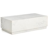 Kave Home Bela marmorna klubska mizica 50x100 cm Sorein – | Shoptok.si