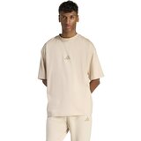 Adidas Muška majica M Fi Sl T KD7648, Okrugli izrez, Okrugli izrez, Bež Cene
