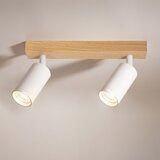  Brilagi - Spot svetiljka SELE 2xGU10/30W/230V bela/dekor hrasta | Eponuda.com