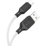  Podatkovni / polnilni kabel USB - Apple Lightning - Hoco X90 Cool 2.4A - 1m - beli & črni