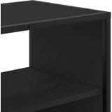 TV ormarić crni 80x31x39,5 cm Konstruirano drvo i metal | Eponuda.ba