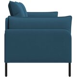 SOFA za dvije osobe 2-sjedalo Plava 188 x 81 x 89 cm Bar&amp;scaron;un Slike
