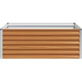  Vrtna visoka greda 98 x 100 x 36 cm Cinkana jeklena, (5000287806) | Shoptok.si