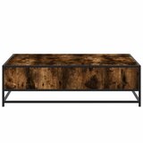  Stol za kavu dimljeni hrast konstruirano drvo i metal | shoptok.hr
