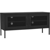 TV ormarić crni 105 x 35 x 50 cm čelični | shoptok.hr