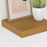  Polica na zidu 2 pcs Bež 23 x 23,5 x 4 cm Konstruirano drvo | shoptok.hr