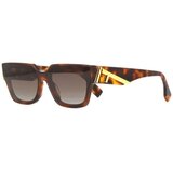 Fendi Sunčane naočale FE 40099F Tortoise | shoptok.hr