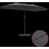 vidaXL Vrtni suncobran Antracit 385 x 209 x 244 cm tkanina | shoptok.hr