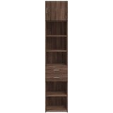 vidaXL Uski ormarić za pohranu smeđa boja hrasta 45x42,5x225 cm drveni | shoptok.hr