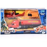 Magic Toys Rescue Team Gasilski igralni komplet z gumijastim čolnom | Shoptok.si