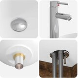  Umivaonik s policom Dimljeni hrast 49,5 x 44,5 x 65 cm | shoptok.hr