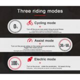  Električni bicikl Samebike FT26 350W crni | Eponuda.com