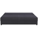 P & B ZOFA S POSTELJNO FUNKCIJO, temno siva tekstil, leseni material | Shoptok.si