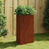  Vrtna posuda za sadnju 50 x 43 x 75 cm od čelika COR-TEN | shoptok.hr