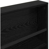  Polica za časopise s policom 2 pcs Crni hrast 100 x 12 x 70 cm | shoptok.hr
