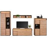 Hom`in vitrina, črna, hrast artisan | Shoptok.si