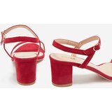 Resti Red Usopi women's sandals on a post - Footwear | Shoptok.si