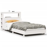 Maison Chic Posteljni okvir - Enojna postelja - Postelja za odrasle brez vzmetnice bel 75x190 cm trdna borovina-J11578, (21760907) | Shoptok.si