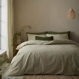 Pineapple Elephant Zelena 3-delna posteljnina za zakonsko posteljo/podaljšana 230x220 cm Cotton Rich Woven Stripe – | Shoptok.si