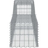 Lučne gabionske košare 7 kom 400x50x40/60 cm pocinčano željezo | shoptok.hr