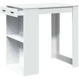  Barski stol bijeli 102 x 70 x 103,5 cm konstruirano drvo | shoptok.hr