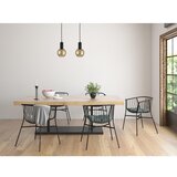  Luster na sajli JANTAR WOOD 2xE27/60W/230V | Eponuda.com