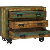  Kreveta Smeđa 80 x 30 x 65 cm Čvrsto drvo iz reciklaže | shoptok.hr
