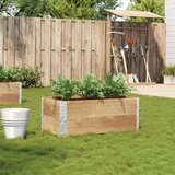 Maison Chic Vrtno korito - Greda - Cvetlični Lonec 100x50 cm trdna borovina, (21790362) | Shoptok.si