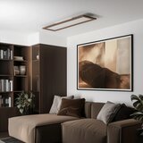 Eglo led rgbw prigušiva nadgradni panel salobrena-c LED/34W/230V tamno braon + daljinski upravljač | Eponuda.com