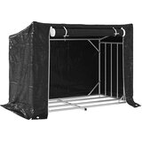  Stalak za drva za ogrjev s kišnom navlakom 151x80,5x110,5 cm | Eponuda.ba