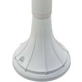 vidaXL vrtna ulična svetilka E27 120 cm aluminij bele barve Cene