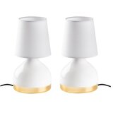 Opviq Set stonih lampi 8023, 17x17x33 cm, IP20, 2 komada, Bijela | Eponuda.ba