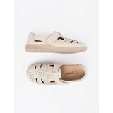 SEASTAR Women's openwork shoes with Velcro beige | shoptok.hr