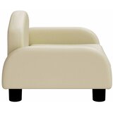  Dječja fotelja krem boja 50x40x30 cm umjetna koža | shoptok.hr