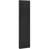 Sobna pregrada s 5 panela crna 200 x 180 cm čelična | Eponuda.ba