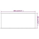  Okomita tenda plava 180 x 800 cm od tkanine Oxford | shoptok.hr
