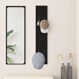  Vješalica za kapute na zidu Zidne Crni hrast 20 x 1,5 x 100 cm | shoptok.hr