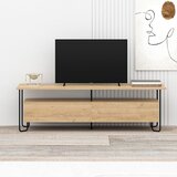 Marckeric TV komoda u dekoru hrasta u prirodnoj boji 150x45 cm Dilly – | shoptok.hr